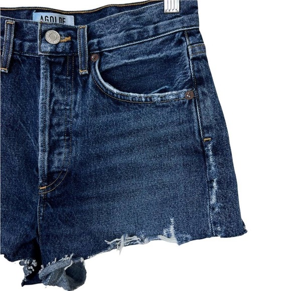 AGOLDE Parker Vintage Cut-Off Shorts in Manifest Size 23 - Picture 3 of 11